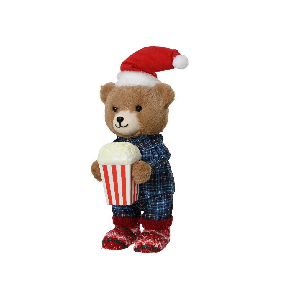 ORSO STOFFA POP CORN H.45CM.
